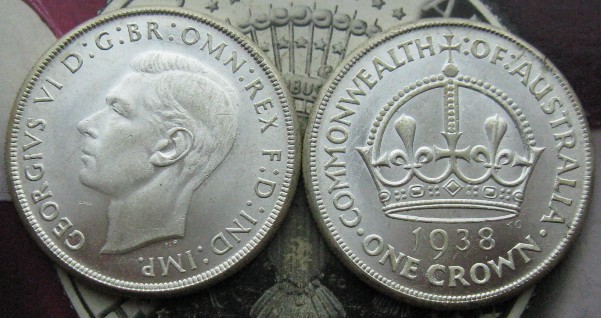 One-Crown-Australia-1937-|-Fake?